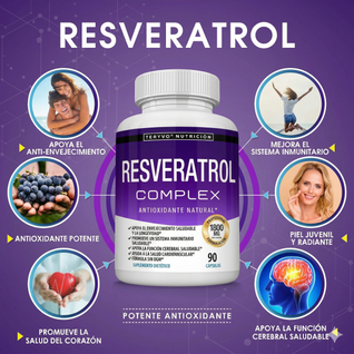TERYVO® SUPLEMENTO CON RESVERATROL
